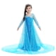 thumbnail image 1 of Vestido Frozen Para Niñas De Princesa Elsa Disfraz De Halloween Para Niños, 1 of 4