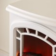 thumbnail image 5 of e-Flame USA Aspen Freestanding Electric Fireplace Stove - 3-D Log and Fire Effect (White), 5 of 9