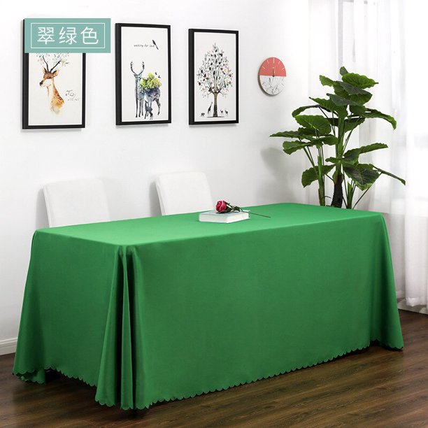 Cubierta de mesa de banquete de boda, paño colorido, cuadrado, rectangular, poliéster, lino, decoración de Hotel, fiesta de cumpleaños, duradero qym unisex