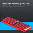 thumbnail image 3 of SSD Heatsink Radiator Cooler M.2 2280 NVME Heat Dissipation Pads (Grey), 3 of 7