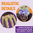 thumbnail image 4 of Joyfy Halloween Groundbreaker Animated Halloween Decorations Zombie with Creepy Sound and Flashing Eyes,Outdoor Scary Halloween Yard Decorations,Haunted House Decorations, 4 of 8