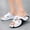 Black, variant on Men's Color‑block Orthopedic Platform Slide Sandals, Soft EVA Non‑slip Open‑toe Massage Insole Casual Summer Indoor Outdoor Slippers Orange A