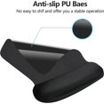 thumbnail image 3 of Mouse Pad with Wrist Support, Memory Foam, Non-Slip Rubber Base, Ergonomic Mousepad with Wrist Rest - Pain Relief, Comfortable Computer Mouse Pad for, 3 of 4