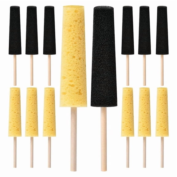 1 set * pottery sponge-As Shown