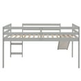 thumbnail image 4 of Loft Bed with Slide, Multifunctional Design, Twin (Gray), 4 of 9