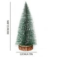 thumbnail image 4 of PVCS 11.8" Tabletop LED Luminous Christmas Tree for Home Decor, Present for Children (Green), 4 of 5