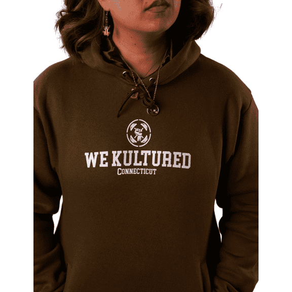 WE KULTURED Unisex Green Hoodie, Soft Touch Fabric, Adjustable Drawstring