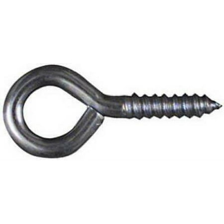 

1PK 10 Count 1-1/8 #112 Medium Screw Eye Holds Up To 10 LB Carded 10/Case