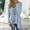 Blue, variant on Lilgiuy Women's New Loose Sweater Sleeve Shirt Knitted Tops for Home Leisure