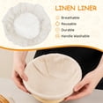thumbnail image 5 of YEERSWAG® Sourdough Bread Baking Kit,9" Round Banneton Proofing Basket Complete Set,Bread Lame,Dough Scraper,Sourdough Starter Jar,Bread Scoring Stencils,Professional Artisan Bread Making Tools Gift, 5 of 9