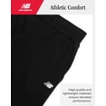 thumbnail image 3 of Pantalones deportivos New Balance de forro polar ligero para niños, talla 8, 3 of 7