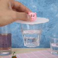 thumbnail image 1 of Tapa de taza de silicona resistente al calor a prueba de polvo cubierta de tazón universal (cerdo rosa) Ndcxsfigh Nuevos Originales, 1 of 6