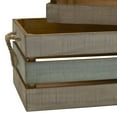 thumbnail image 6 of Elements Set of 2 15-inch 13-inch Multi Color MDF Crates, 6 of 9