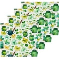 thumbnail image 2 of St. Patrick's Day Shamrock Washcloths Set of 6-12 x 12 inch Pure Cotton Wash Cloth Highly Absorbent and Soft Fingertip Towels Face Cloths for Bath, Spa Wash cloth, 2 of 7