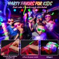 thumbnail image 2 of Gafas LED Glow Glasses HONLYNE, 105 unidades, para niños y adultos, 2 of 7