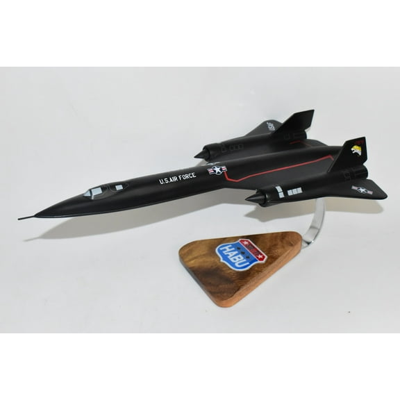 Skunk Works® SR-71A Blackbird®, Bengal Tiger, 976, Mahogany, 18" Model