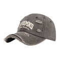 thumbnail image 2 of Dad Hat Fathers Day Dad Gifts Mens Baseball Cap Birthday Gifts for Dad Husband Grandpa Black Coffee One Size, 2 of 4