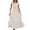Beige, variant on Youyipin Womens Summer Dresses Sleeveless Boho Ruffle Square Neck Tie Back Casual Backless Flowy Midi Dress Summer Dresses For Women 2025