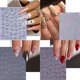 thumbnail image 4 of Calcomanías autoadhesivas 3D para decoración de uñas, 6 hojas, para San Valentín, 4 of 8
