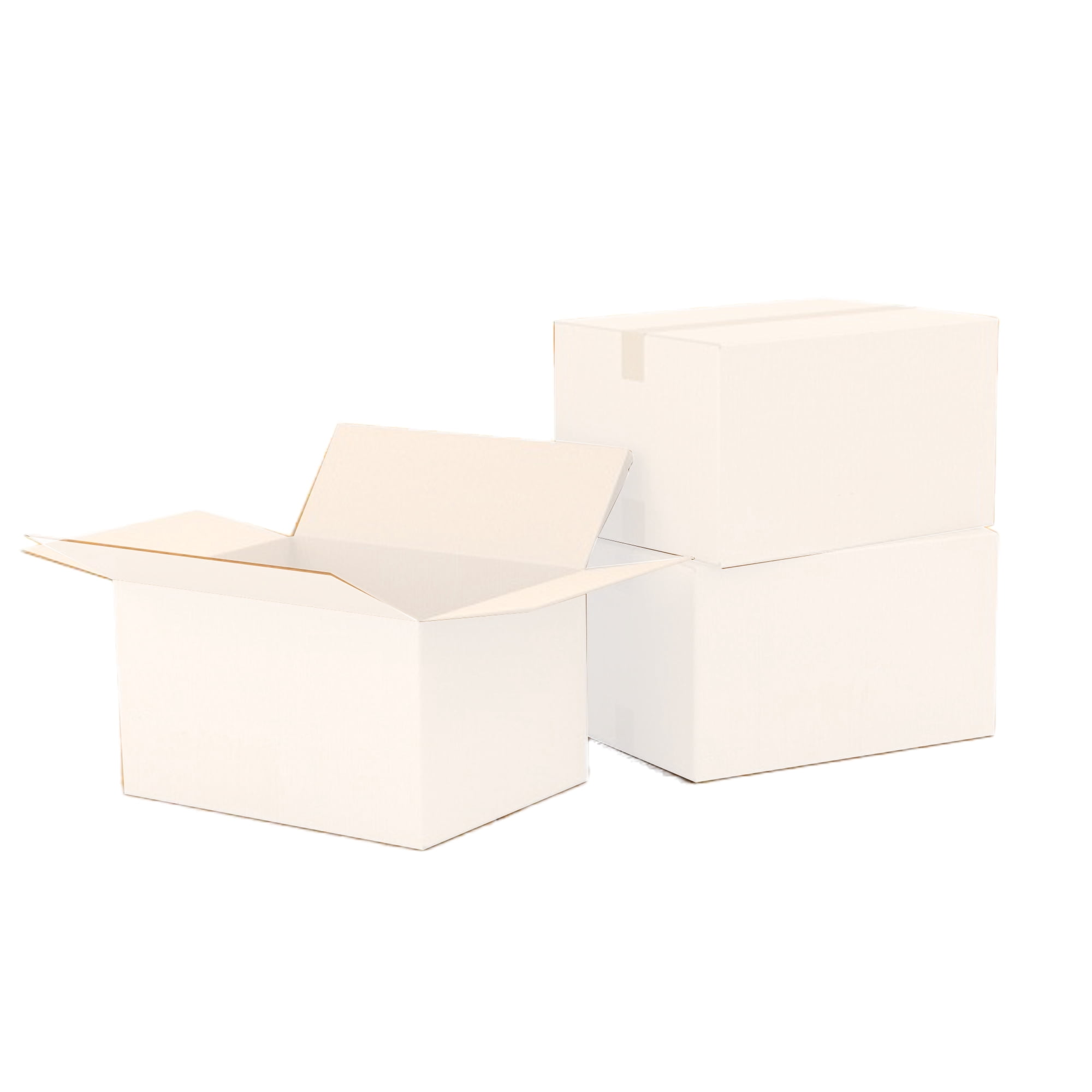 Ucanpack Corrugated Mailer Box Packing Supplies For Moving, White , 6 x 4 x 4" - 25 Pcs