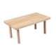 thumbnail image 5 of de pie con estante de madera, de madera para animales pequeños, jaula de juguetes, accesorios, de pie para loro y hám M, 5 of 9