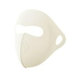 thumbnail image 2 of Cubierta facial máscara facial con bucles de oreja ajustables protección ar transpirable y secable para viajar viajar al aire libre senderismo Beige, 2 of 8