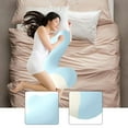 thumbnail image 6 of CarpNettore Long Body Pillow Multifunctional Memory Foam for Sofa Bedding Accessory Home Blue, 6 of 9