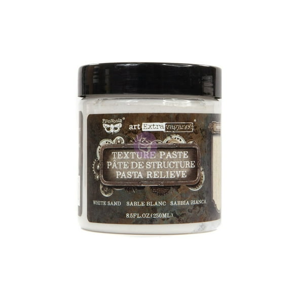 PRIMA MARKETING INC Art Extravagance- Texture Paste - White Sand 8.45oz (250ml) UPC 655350961473