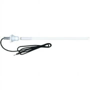 Brand New DUAL MAR16W Rubber Mast AM/FM Antenna (White)