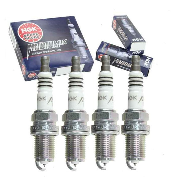 4 pc NGK Iridium IX Spark Plugs compatible with Audi A4 allroad 2.0L L4 2013-2016