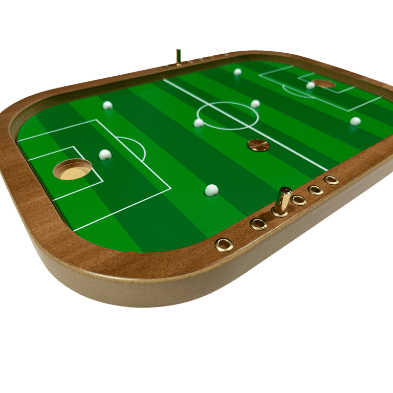 その他 Penny Soccer Large Wooden Game Penny Soccer Handcrafted Board Game from Across the Board