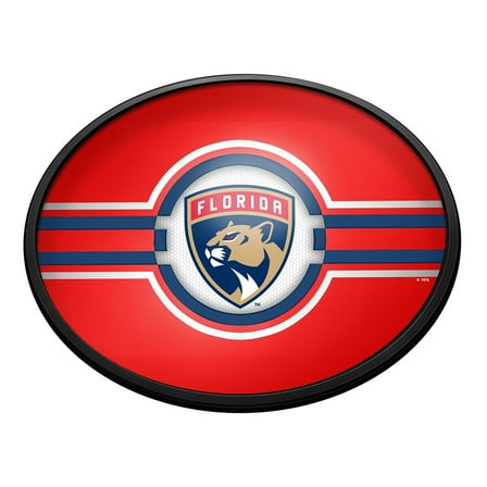Florida Panthers 18'' x 14'' Team Color Slimline Illuminated Wall Sign
