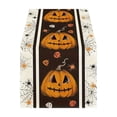 thumbnail image 2 of UALSRZL Halloween Table Runner, 72x13in Halloween Pumpkin Crow Ghost Table Runner, Dining Tables Runners for Home Table Mantel Decor, Multicolor, 2 of 5