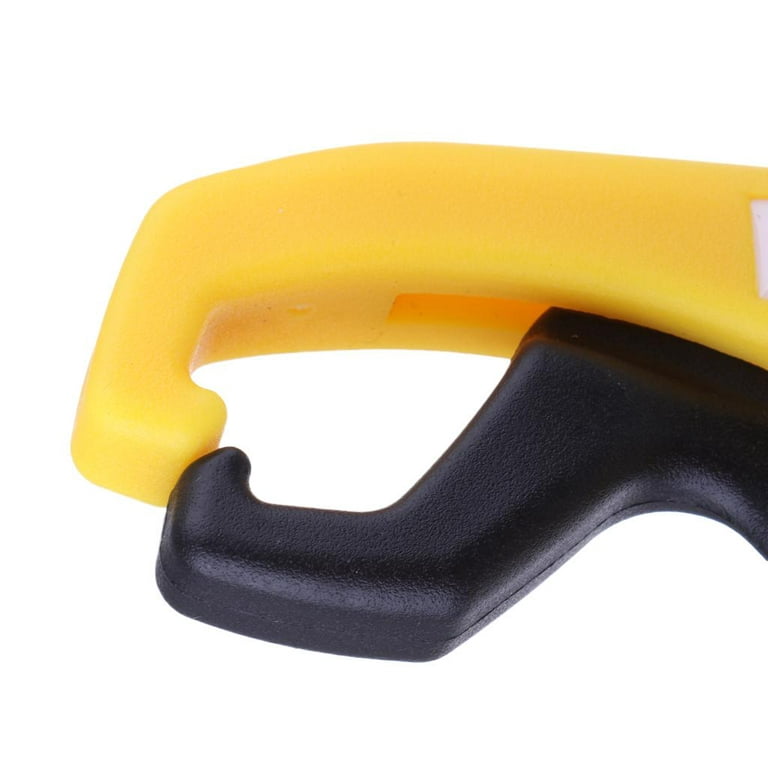 Fanmusic Floating Fishing Handle Clamp Fish Tongs Grapple Fish Controller Catcher Tool - Yellow, 6.3inch