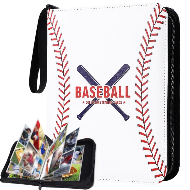 SytleCarry 400 Pockets Baseball Card Holder Binder, Card Sport Binder