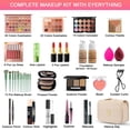 thumbnail image 2 of Kit de maquillaje SHELAKIN todo en uno para mujeres y adolescentes con 40 sombras de ojos, 2 of 7