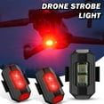 thumbnail image 2 of CUITING 1pcs Drone Strobe Light LED Night Strobe Light Accessories Usb Rechargable A1B9, 2 of 7