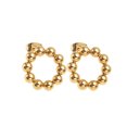 thumbnail image 1 of LYMAYTER Boucles d'Oreilles pour Femmes 1 Paire - Acier Inoxydable, Géométrique, 1 of 7