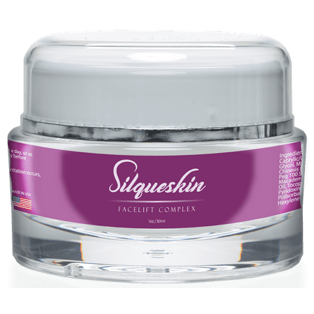 Silqueskin Facelift Complex - Premium Anti-Aging Day & Night Moisturizer For All Skin Types - Promote Collagen Production and Reduce Fine Lines and Wrinkles - 1oz/30ml