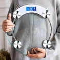 thumbnail image 5 of Weight electronic scale Round fat loss scale Household scale Dormitory electronic scale Body fat scale Smart battery glass scale, 5 of 5