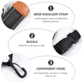 thumbnail image 2 of unbranded Saxophone Double Shoulder Strap Negro Con Ergonómico Para Uso Prolongado, 2 of 8