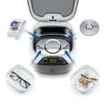 thumbnail image 3 of Life Basis Ultrasonic Jewelry Cleaner Ultrasonic Cleaner Machine 850ml (28 Ounces) LCD Screen with 5 Digital Timer Watch Stand CD Holder for Jewelry CD DVD Watches Glasses Makeup Brush, 3 of 7