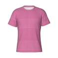 thumbnail image 4 of Qekee Gingham Classic Fit T-Shirt Men's Shirt Men's Tight Short Sleeves for Exercise, Running, Mountaineering - Gingham, 4 of 9