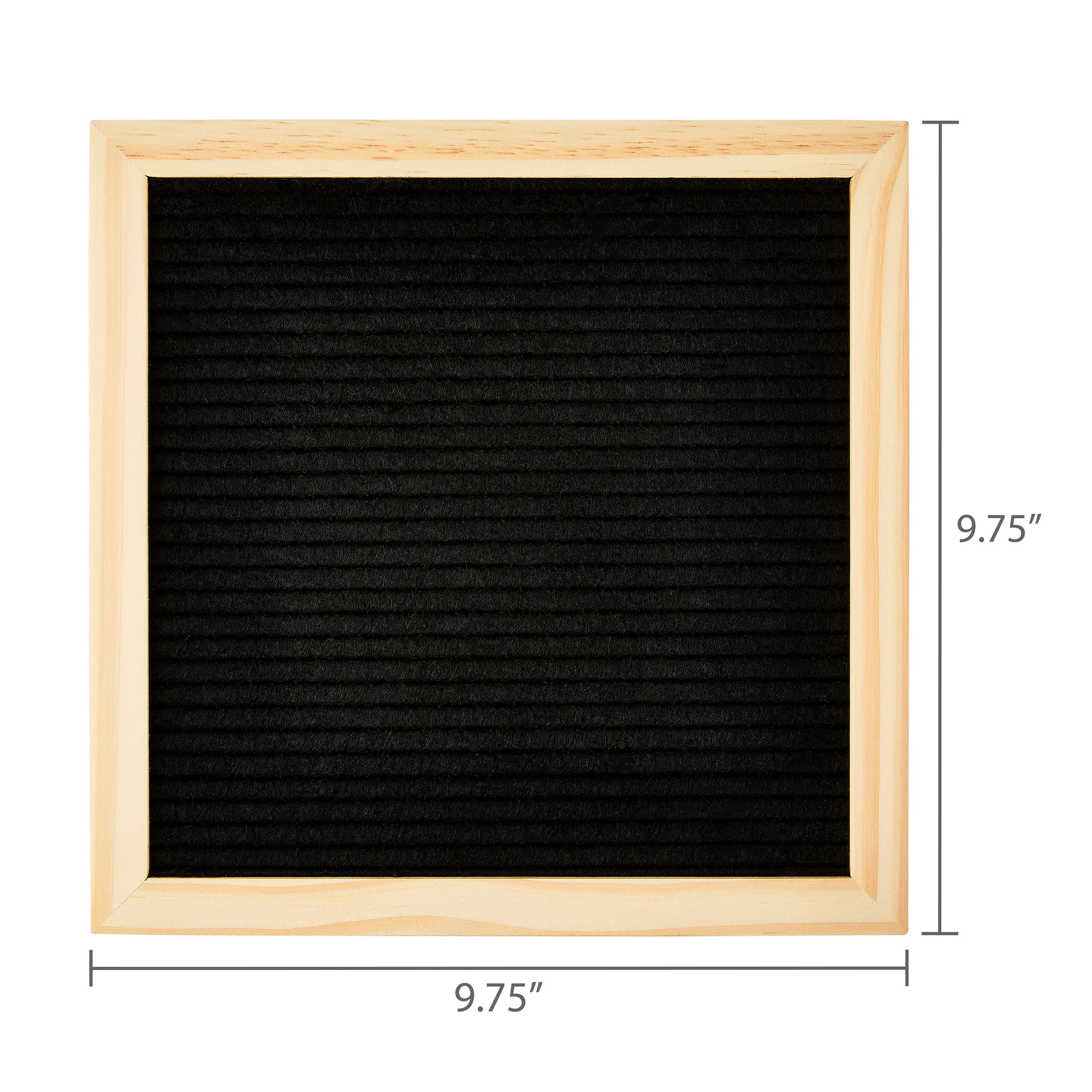 Felt Letter Message Board Set, 10" x 10", 140 Pieces, by Way To Celebrate