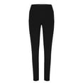 thumbnail image 4 of Women's Horse Riding Pants Knee-Patch Equestrian Breeches Horseback Schooling Tights Zipper Pockets, 4 of 5