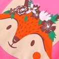 thumbnail image 6 of KYAIGUO Toddler Kids Girls Summer Shorts Set Outfits Baby Funny Cartoon Pattern T-Shirts and Shorts Set for 2-8 Years Old, 6 of 11