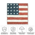 thumbnail image 3 of David Carter Brown 'Americana Quilt IV' Outdoor Canvas 24x24, 3 of 5