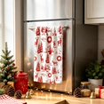 thumbnail image 4 of Bcylexb Holiday Kitchen Towels 40x60cm, Christmas Themed Absorbent Dish Cloths Soft Decorative Tea Towels for Cooking Baking Festive Xmas Decoration, 4 of 6