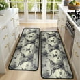 thumbnail image 4 of Kitchen Rugs Sets Of 2,Gray Highland Cow Layer Pattern Anti Fatigue Kitchen Mat Rugs Non Slip Washable,Decorative Kitchen Floor Mats for Kitchen,Sink,Laundry,17"x47"+17"x47", 4 of 5