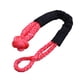 thumbnail image 3 of Cuerda Cinta para Remolque Coche Gancho en Forma U 38000 Libras Correa SUV ATV () Rojo, 3 of 5